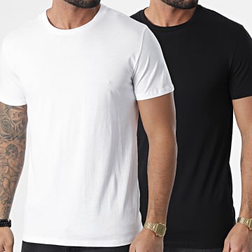 Diesel - Lot De 2 Tee Shirts A05427-0BVFB Noir Blanc