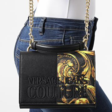  Versace Jeans Couture - Sac A Main Femme Rock Cut Noir Renaissance