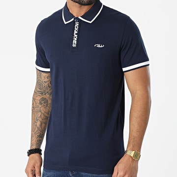 Jack And Jones - Polo a manica corta Air Navy