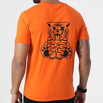  Sale Môme Paris - Tee Shirt Tigre Orange Noir