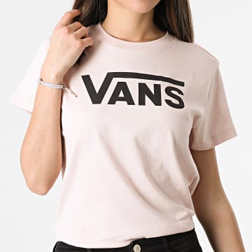  Vans - Tee Shirt Femme Flying V Rose