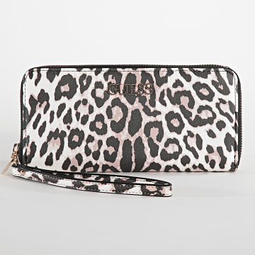  Guess - Portefeuille Femme Alby Leopard