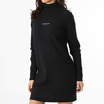  Calvin Klein - Robe Pull Femme 7683 Noir