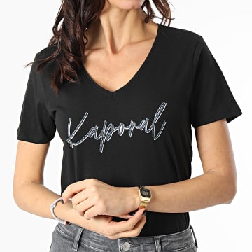  Kaporal - Tee Shirt Femme Kolet Noir