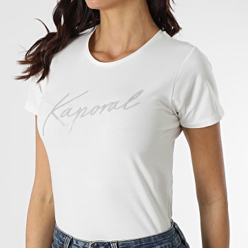  Kaporal - Tee Shirt Femme Krak Blanc