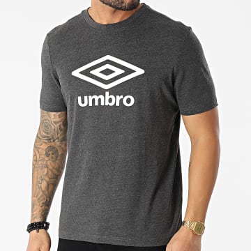  Umbro - Tee Shirt Net Gris Anthracite Chiné