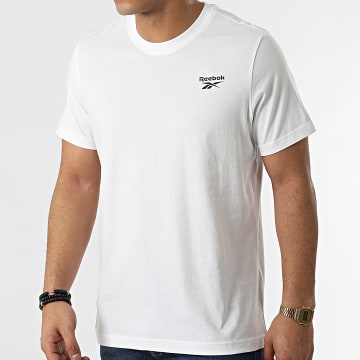  Reebok - Tee Shirt Left Chest Logo HG4443 Blanc