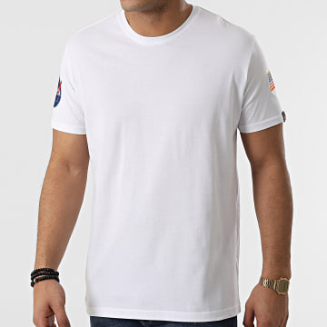 Alpha Industries - Tee Shirt NASA 176506 Blanc
