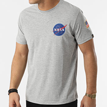  Alpha Industries - Tee Shirt Space Shuttle 176507 Gris Chiné