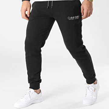  Calvin Klein - Pantalon Jogging Logo Coordinates 8945 Noir