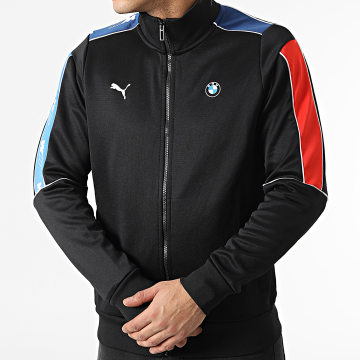  Puma - Veste Zippée BMW Motorsport 533346 Noir Bleu Rouge
