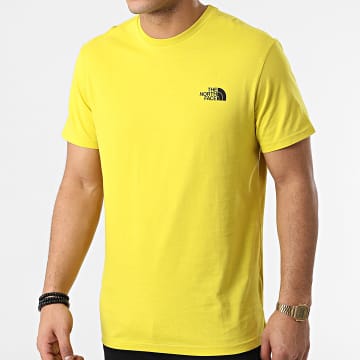  The North Face - Tee Shirt Simple Dome A2TX5 Jaune
