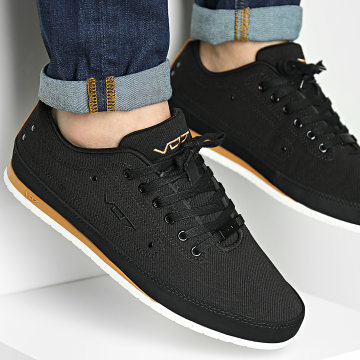  VO7 - Baskets Yacht Canvas Black Camel