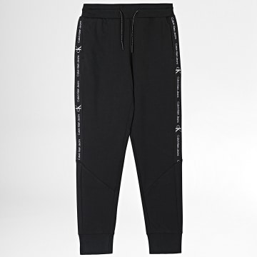  Calvin Klein - Pantalon Jogging Enfant A Bandes Punto Logo 1187 Noir
