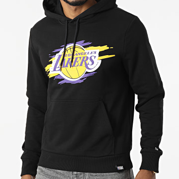 New Era - Sweat Capuche Tear Logo Los Angeles Lakers 12893079 Noir