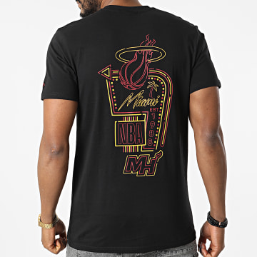  New Era - Tee Shirt Graphic Miami Heat 12893096 Noir