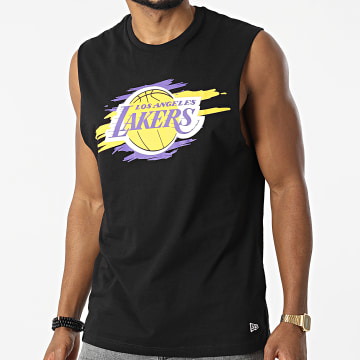  New Era - Débardeur Tear Logo Los Angeles Lakers 12893077 Noir