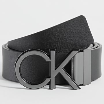  Calvin Klein - Ceinture Réversible Adjustable CK Outlined 8270 Noir