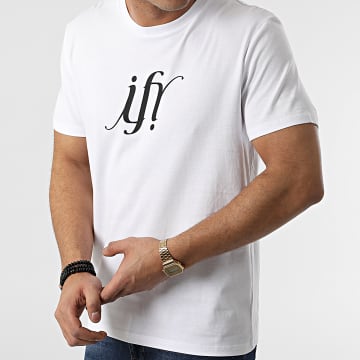  Ify - Tee Shirt Typo Blanc Noir