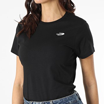 The North Face - Camiseta Mujer A4T1A Negra