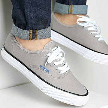  Jack And Jones - Baskets Curtis Canvas 12201283 Frost Gray