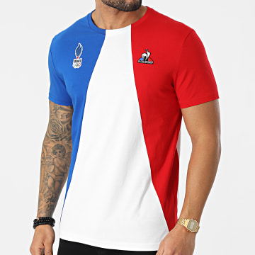 Tee shirt le coq sportif bleu blanc rouge store