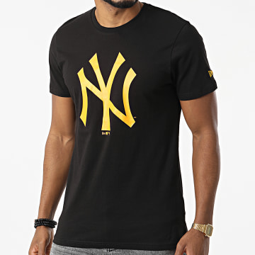  New Era - Tee Shirt Seasonal Team Logo New York Yankees 12893128 Noir