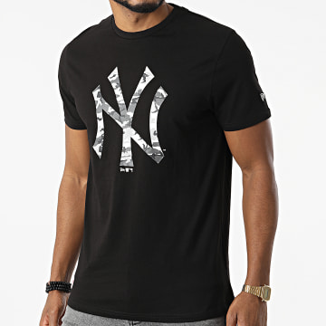  New Era - Tee Shirt Seasonal Infill New York Yankees 12893132 Noir