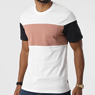  Only And Sons - Tee Shirt Poche Timur Blanc