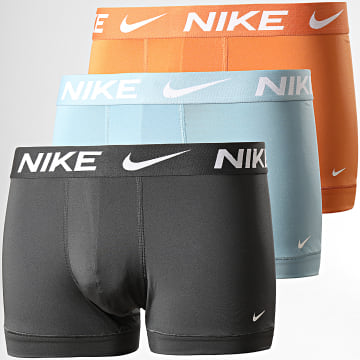  Nike - Lot De 3 Boxers Dri-FIT Essential Micro KE1156 Noir Bleu Orange