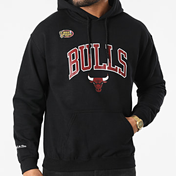  Mitchell and Ness - Sweat Capuche Chicago Bulls Arch Noir