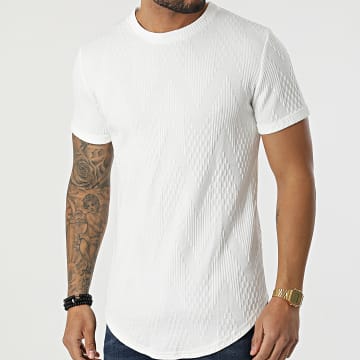  John H - Tee Shirt Oversize DD40 Blanc