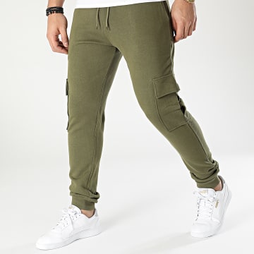 Selected - Pantaloni da jogging Ros Verde Khaki