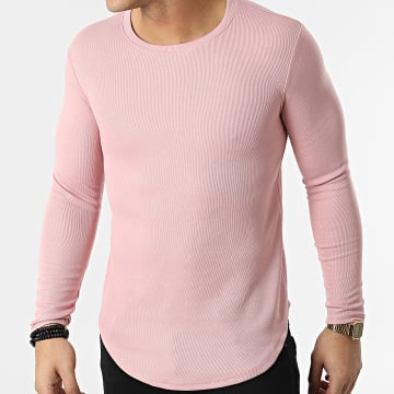  Uniplay - Tee Shirt A Manches Longues Oversize UY776 Rose