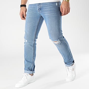 Uniplay - Jeans Regular 650 in denim blu