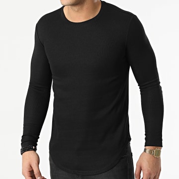  Uniplay - Tee Shirt A Manches Longues Oversize UY776 Noir