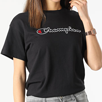 Champion - Camiseta mujer 115351 Negro