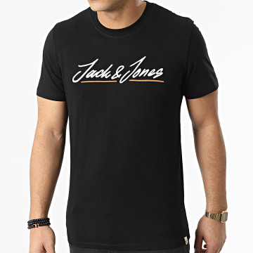  Jack And Jones - Tee Shirt Tons Upscale Noir