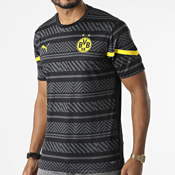  Puma - Tee Shirt Borussia Dortmund Prematch Noir Gris