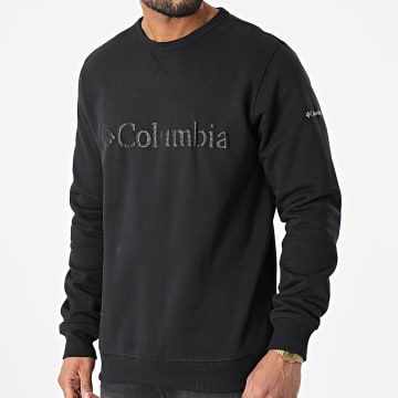  Columbia - Sweat Crewneck Logo Fleece 1884931 Noir