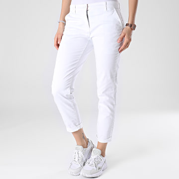  Girls Outfit - Jean Slim Femme Pia Blanc