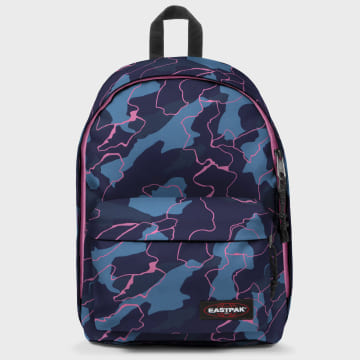  Eastpak - Sac A Dos Out Of Office Camouflash Bleu Marine