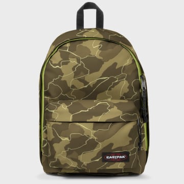  Eastpak - Sac A Dos Out Of Office Camouflash Vert Kaki