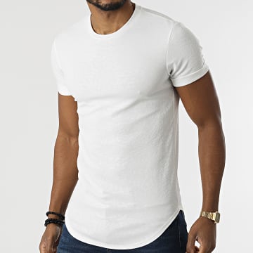  Frilivin - Tee Shirt Oversize U5812 Blanc