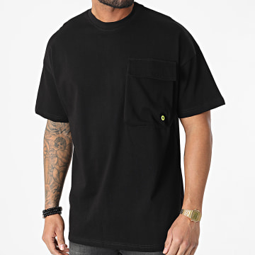  Ikao - Tee Shirt Oversize Poche LL625 Noir