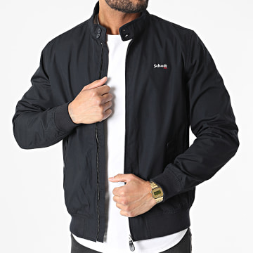  Schott NYC - Veste Zippée CABL1220RAY Bleu Marine