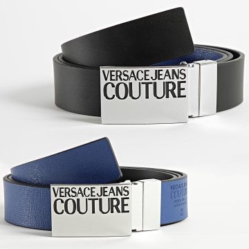  Versace Jeans Couture - Ceinture Réversible 72YA6F32 Noir Bleu Roi