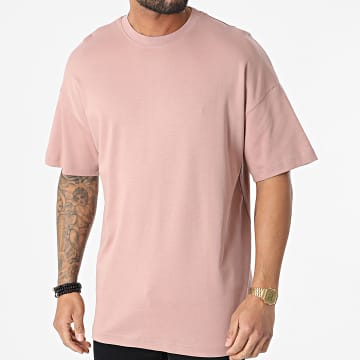  Ikao - Tee Shirt Oversize LL638 Rose Foncé