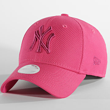 Casquette Trucker New Era Femme Satin New York Yankees Rose - Taille Unique