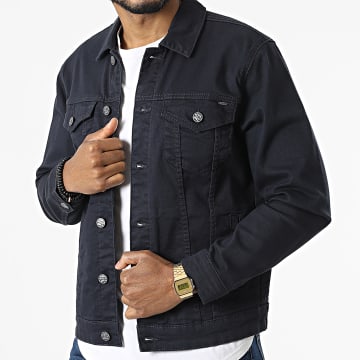  Only And Sons - Veste Jean Coin Colour Bleu Marine
